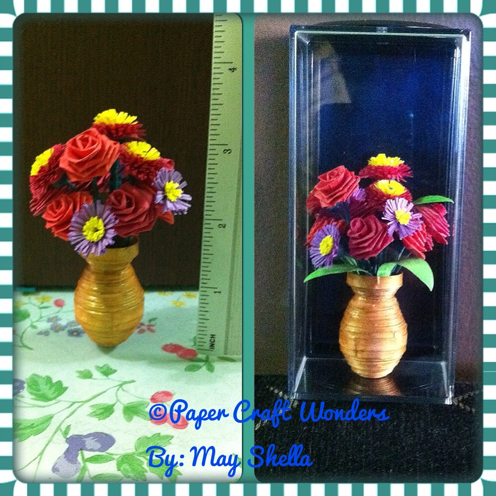 Quilling Miniature Quilled Flowers Mrs.