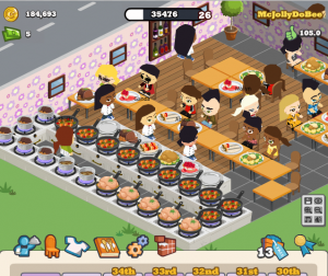 Cafe World Layout