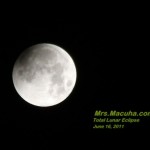 Total Lunar Eclipse Photos June 16, 2011